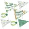 Big Dot of Happiness Family Tree Reunion - Triangle Family Gathering Party Photo Props - Pennant Flag Centerpieces - Set of 20